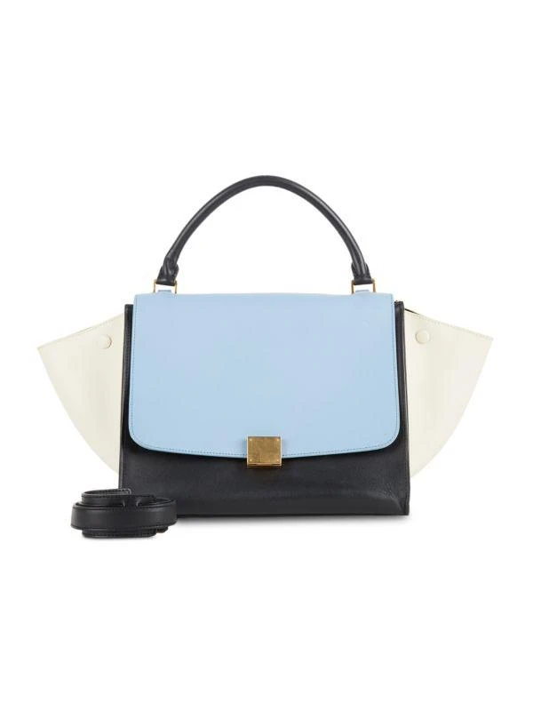 商品[二手商品] Celine|Colorblock Leather Top Handle Bag,价格¥12705,第1张图片