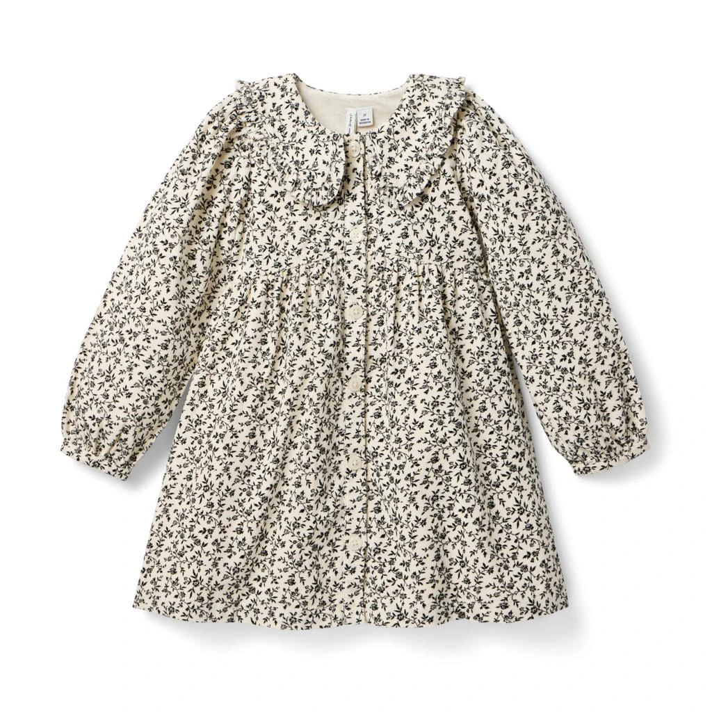 商品Janie and Jack|Ivory Floral Dress (Toddler/Little Kid/Big Kid),价格¥516,第1张图片