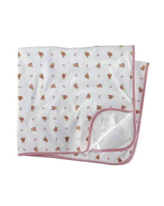 商品Ralph Lauren|女婴Girls' Layette Reversible Printed Receiving Blanket - Baby,价格¥336,第1张图片详细描述