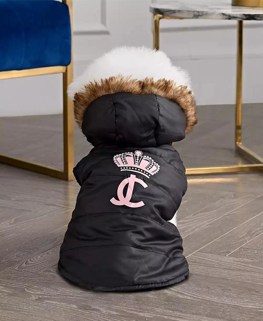 Faux Fur Hooded Pet Jacket for Dogs and Cats, Extra Small/Small 商品