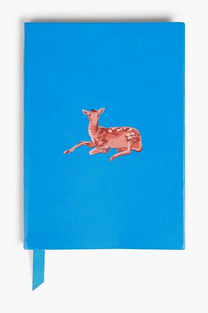 商品SMYTHSON|Soho printed leather notebook,价格¥500,第1张图片