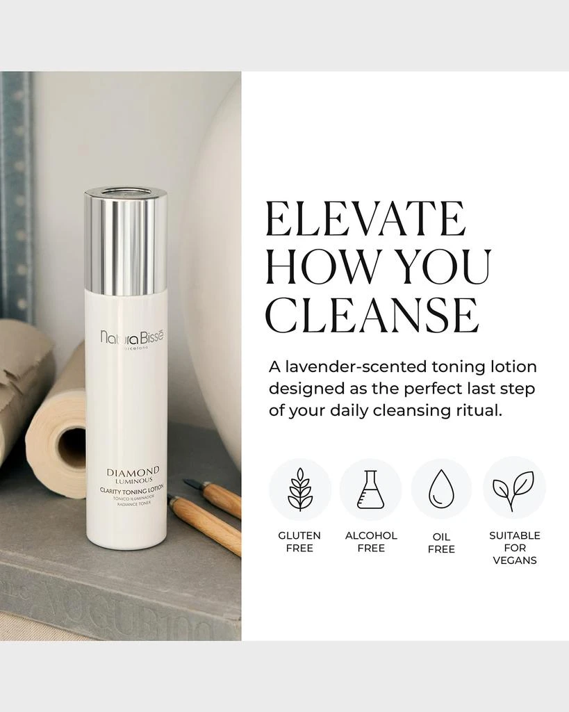 商品Natura Bisse|Diamond Luminous Clarity Toning Lotion, 7 oz.,价格¥757,第5张图片详细描述