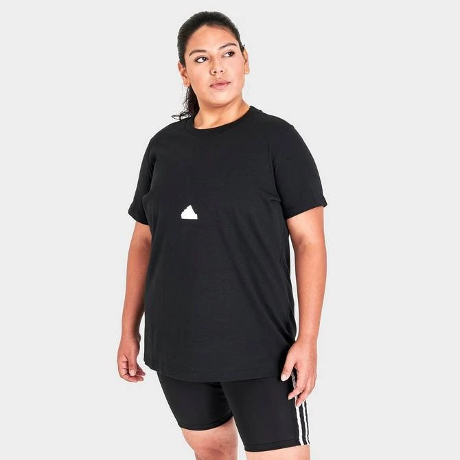 商品Adidas|Women's adidas Sportswear Badge Of Sport Classic T-Shirt (Plus Size),价格¥74,第3张图片详细描述