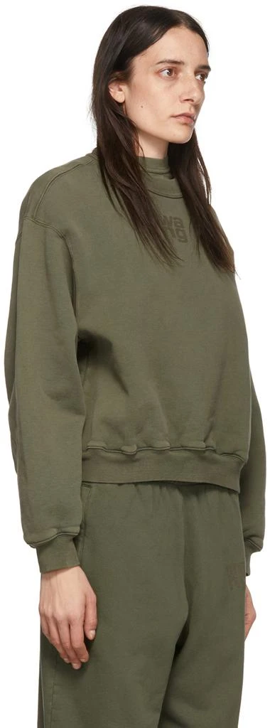 商品Alexander Wang|Green Cotton Sweatshirt,价格¥1455,第2张图片详细描述