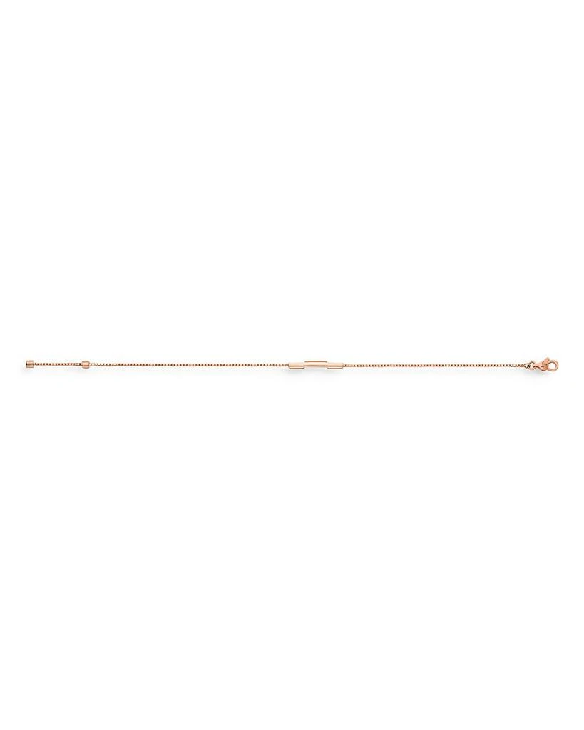 18K Rose Gold Link To Love Bar Bracelet 商品