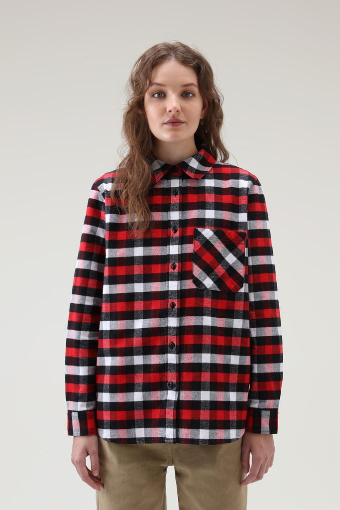 商品Woolrich|Traditional Buffalo Check Flannel Shirt,价格¥732,第1张图片