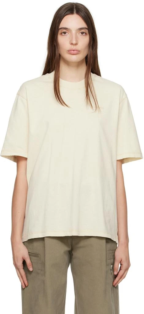 商品AMI|Beige Fade Out T-Shirt,价格¥1404,第1张图片