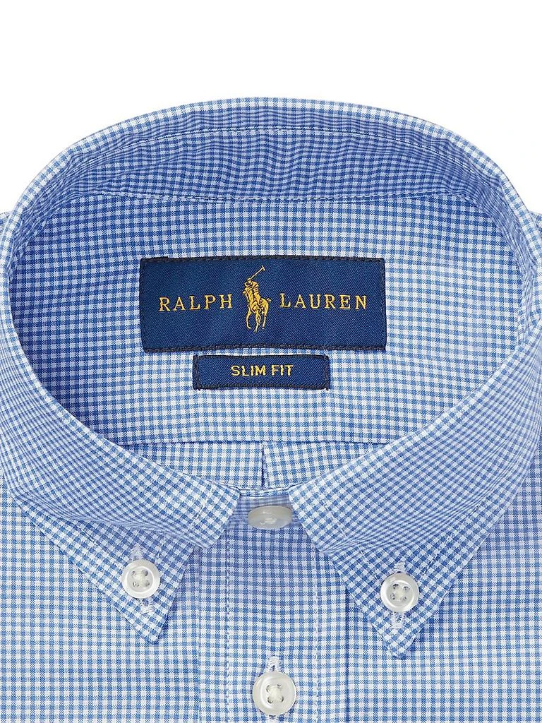 商品Ralph Lauren|Little Boy's & Boy's Broadcloth Button-Front Dress Shirt,价格¥384,第3张图片详细描述