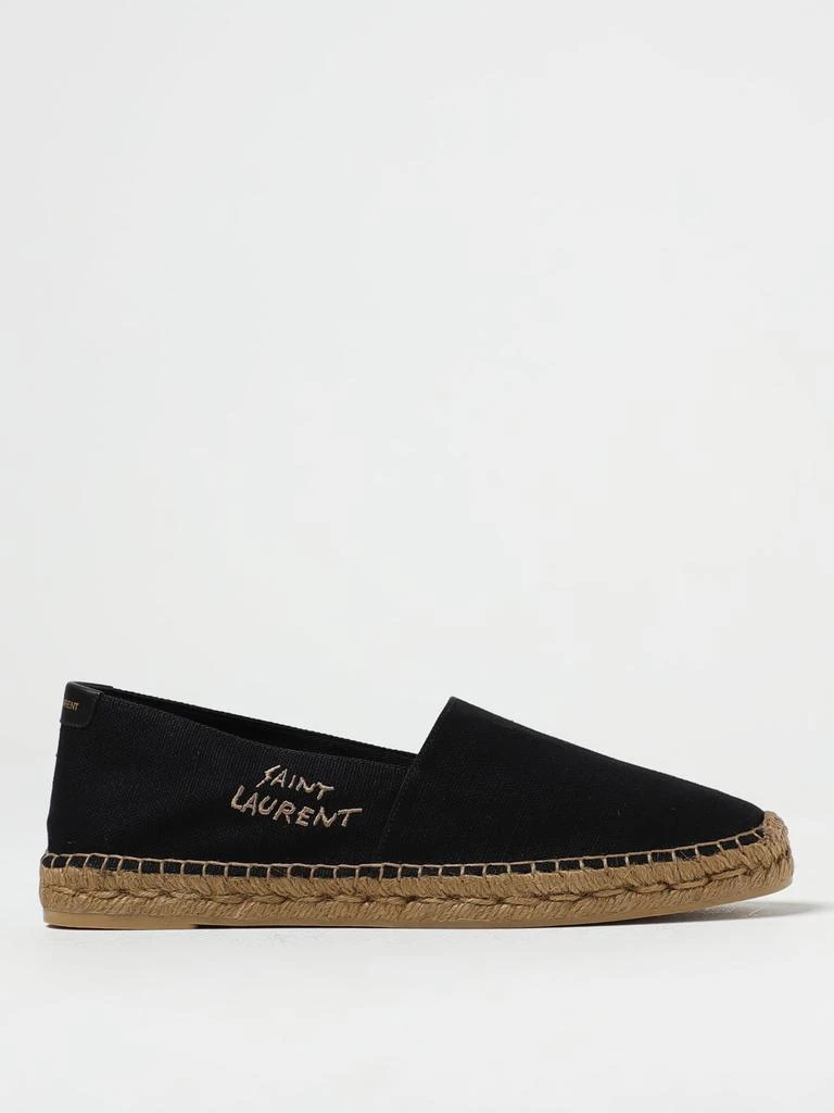 商品Yves Saint Laurent|Saint Laurent canvas espadrilles with logo,价格¥4043,第1张图片