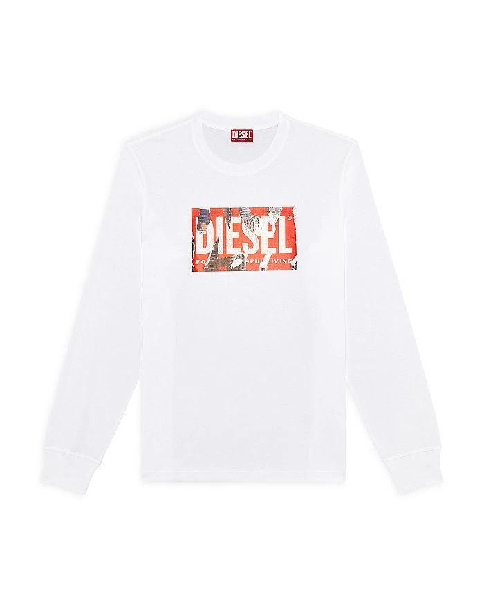 商品Diesel|T-Just-Ls-L6 Cotton Logo Graphic Long Sleeve Tee,价格¥824,第4张图片详细描述