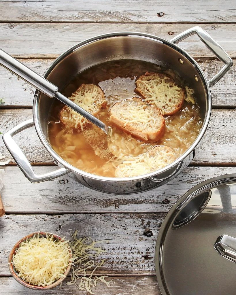 商品Cristel|Castel Pro Ultraply 8-Piece Stainless Steel Cookware Set,价格¥8877,第3张图片详细描述