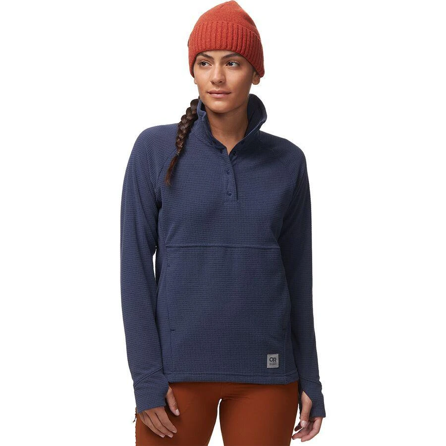 商品Outdoor Research|Trail Mix Snap Pullover - Women's,价格¥284,第1张图片