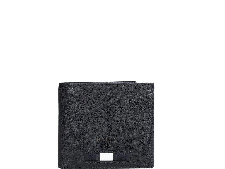 商品Bally|Bally Logo Plaque Bi-Fold Wallet,价格¥1175,第1张图片