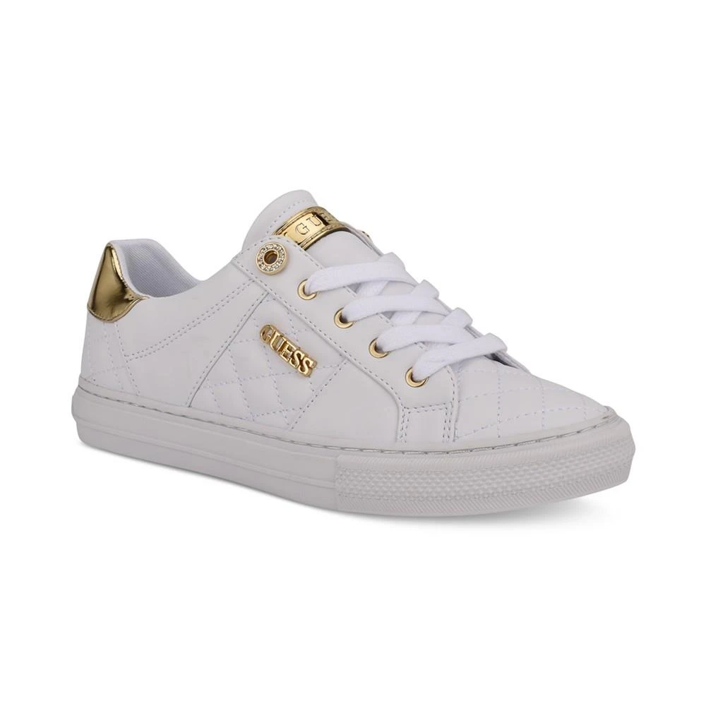 商品GUESS|Women's Loven Casual Lace-Up Sneakers,价格¥270,第1张图片