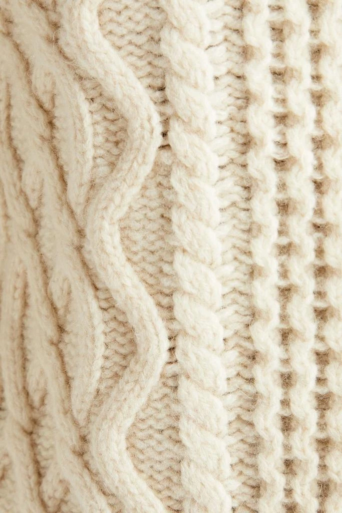 商品Re/Done|50s cable-knit wool sweater,价格¥1450,第4张图片详细描述