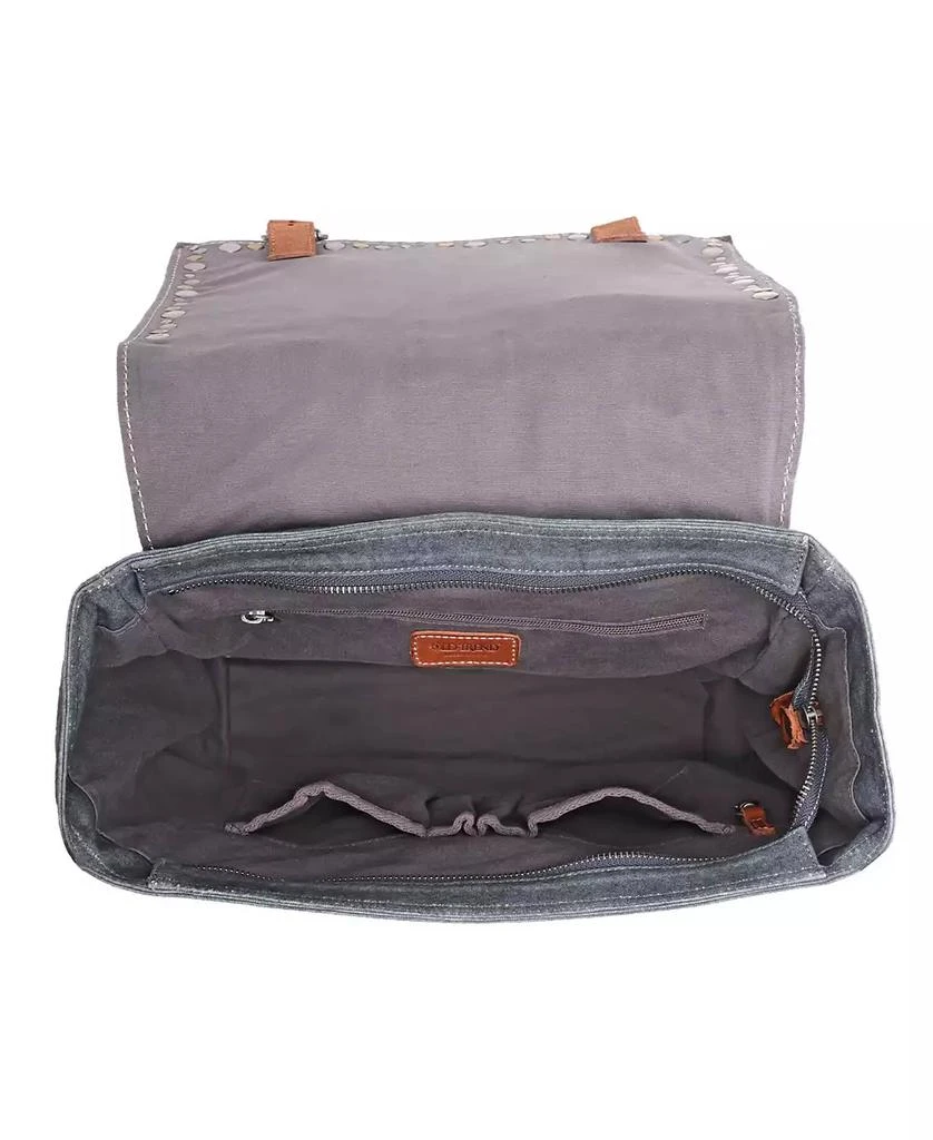 商品OLD TREND|Women's Cotton Canvas Knox Tie-dyed Backpack,价格¥828,第2张图片详细描述