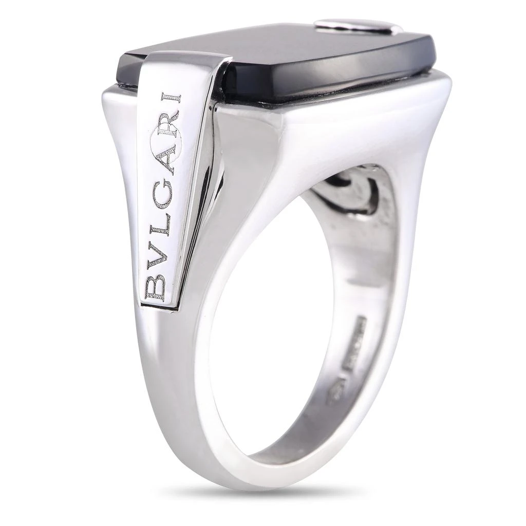 商品[二手商品] BVLGARI|Allegra 18K White Gold Black Onyx Ring,价格¥12704,第2张图片详细描述