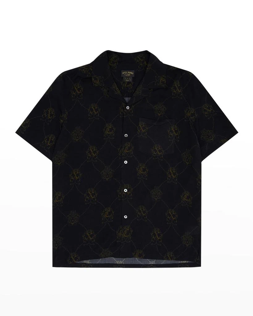 商品Camilla|Men's Patterned Camp Shirt,价格¥479,第2张图片详细描述