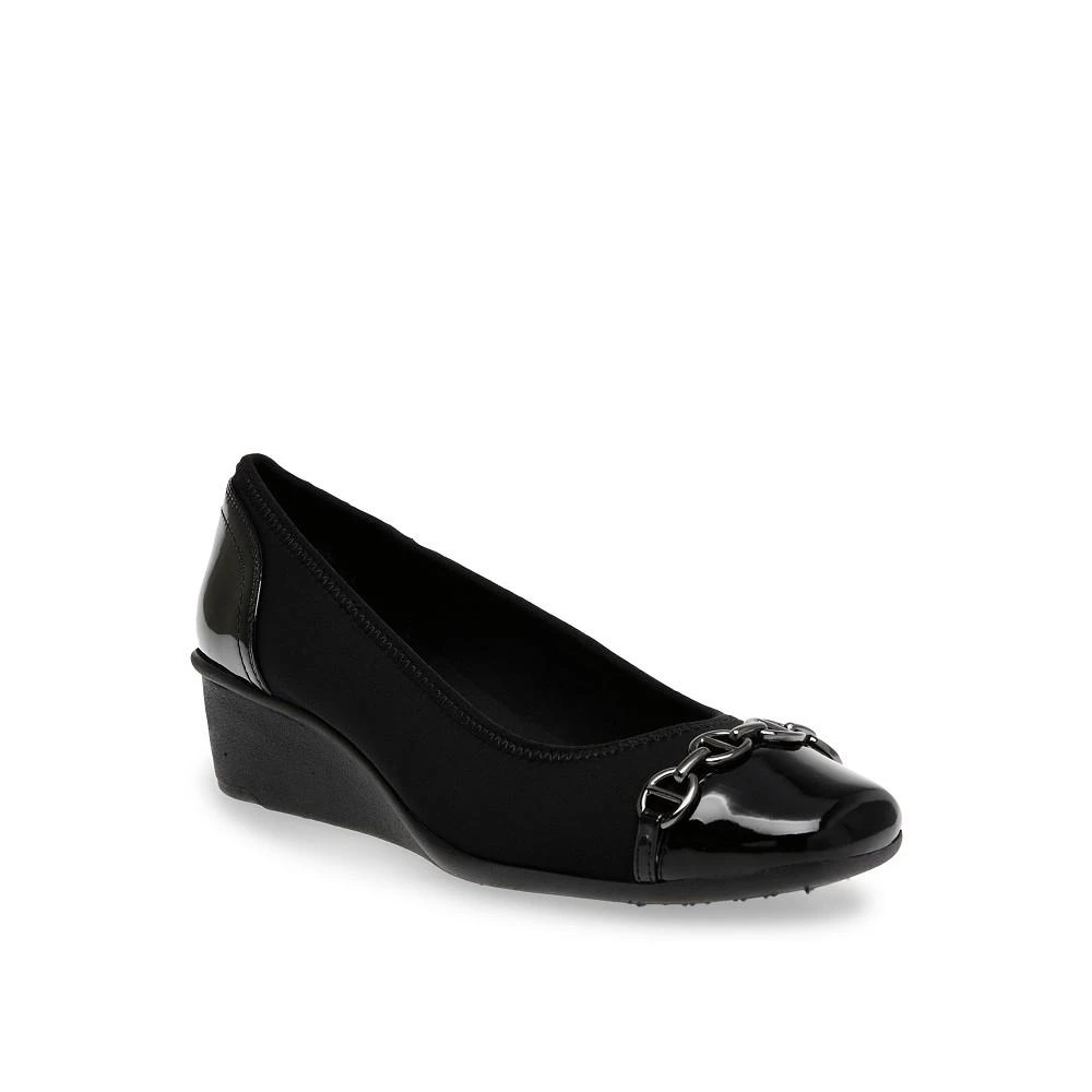 商品Anne Klein|Women's Wesley Wedge Pumps,价格¥624,第1张图片