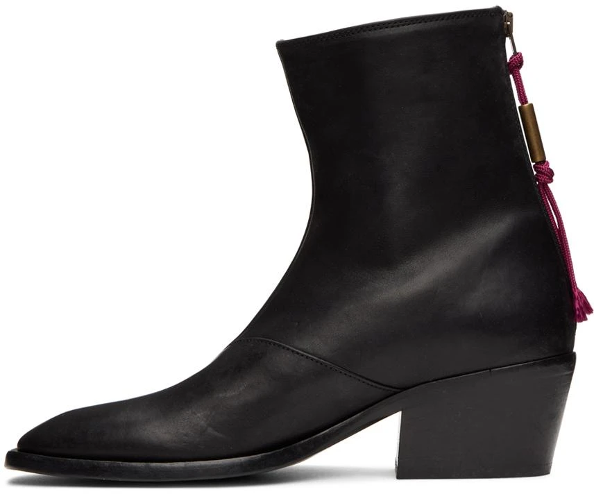 商品Acne Studios|Black Leather Boots,价格¥4778,第3张图片详细描述