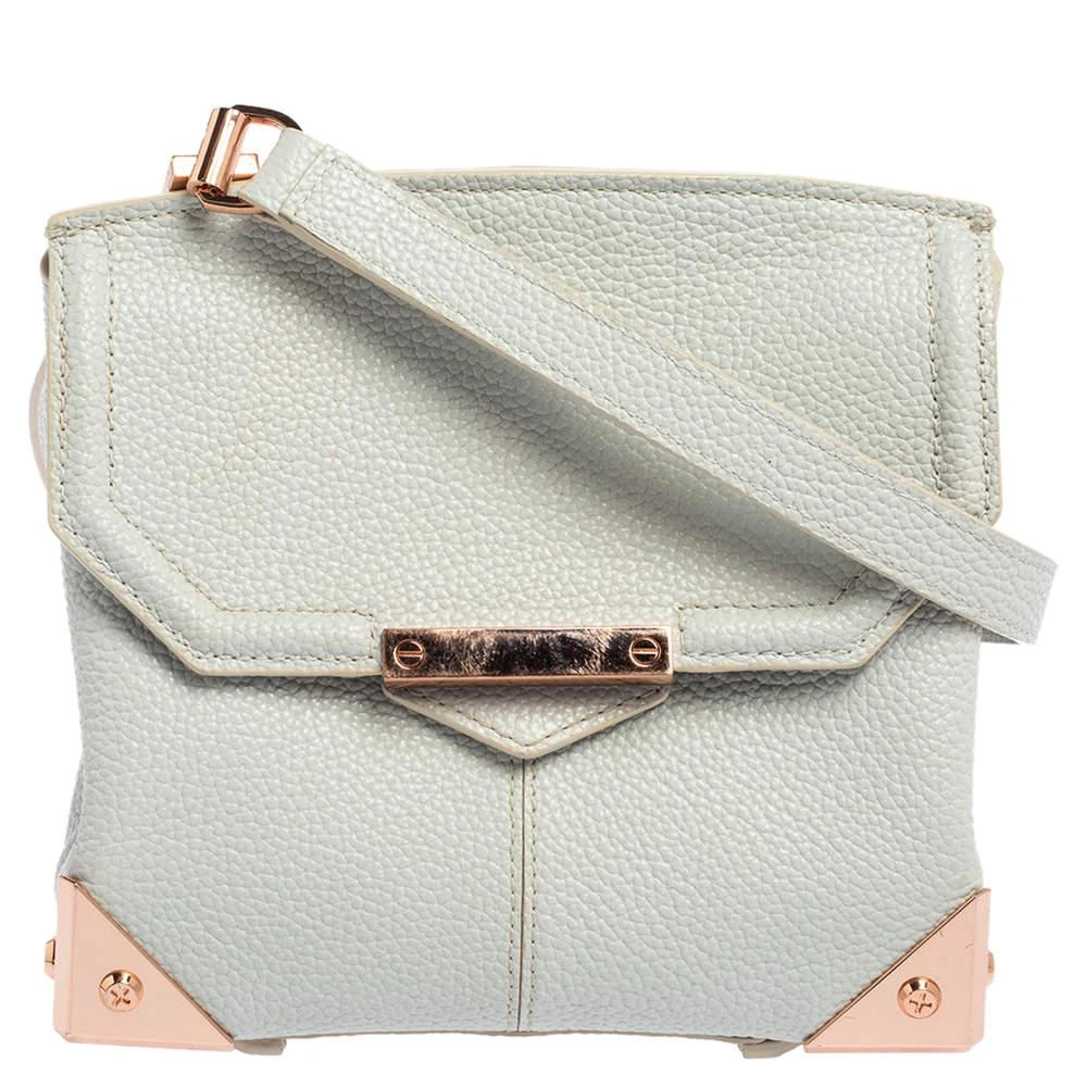 商品[二手商品] Alexander Wang|Alexander Wang Pale Blue Leather Small Marion Shoulder Bag,价格¥1667,第1张图片