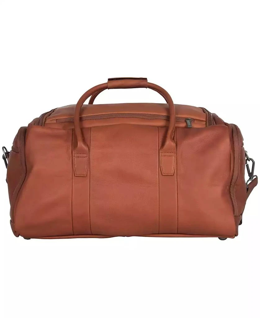 Colombian Leather 20" Single Compartment Top Load Travel Duffel Bag 商品