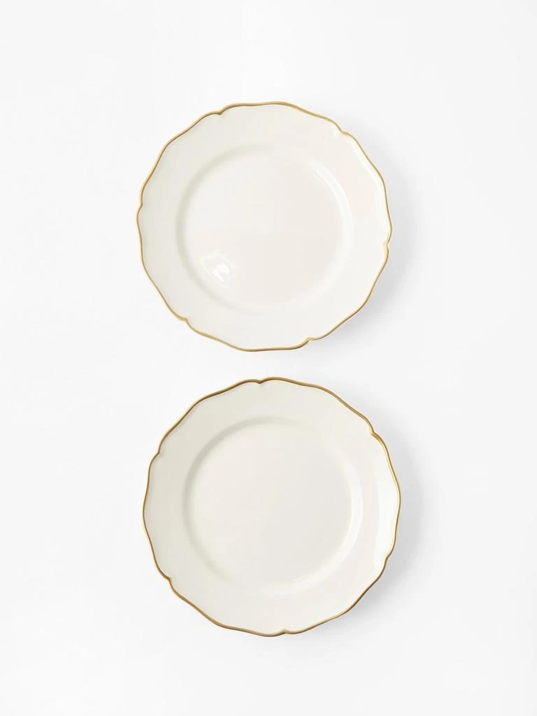商品ZDG|Set of two L’Horizon d’Or dinner plates,价格¥822,第1张图片
