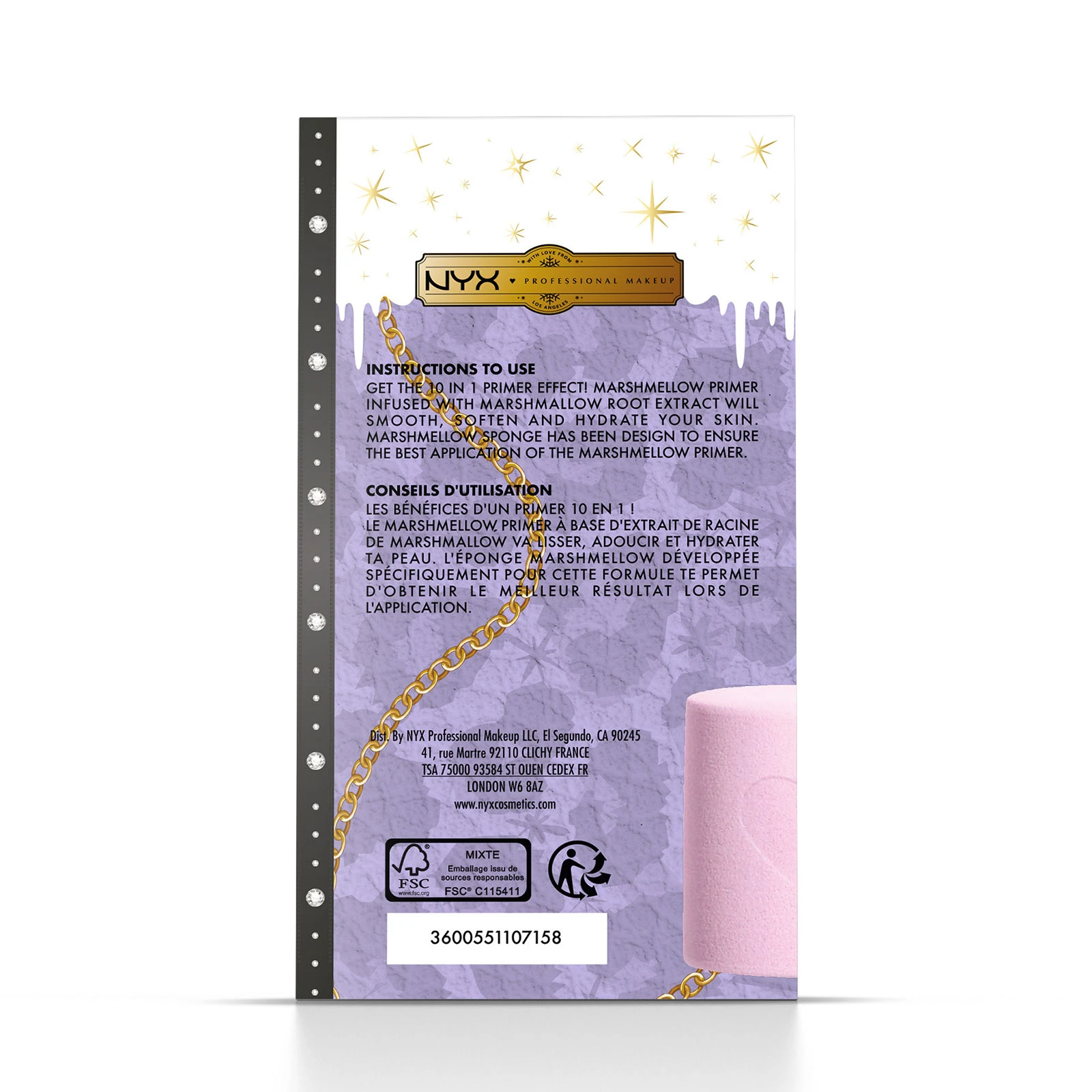 NYX Professional Makeup 棉花糖光滑水润妆前乳礼盒套装 商品
