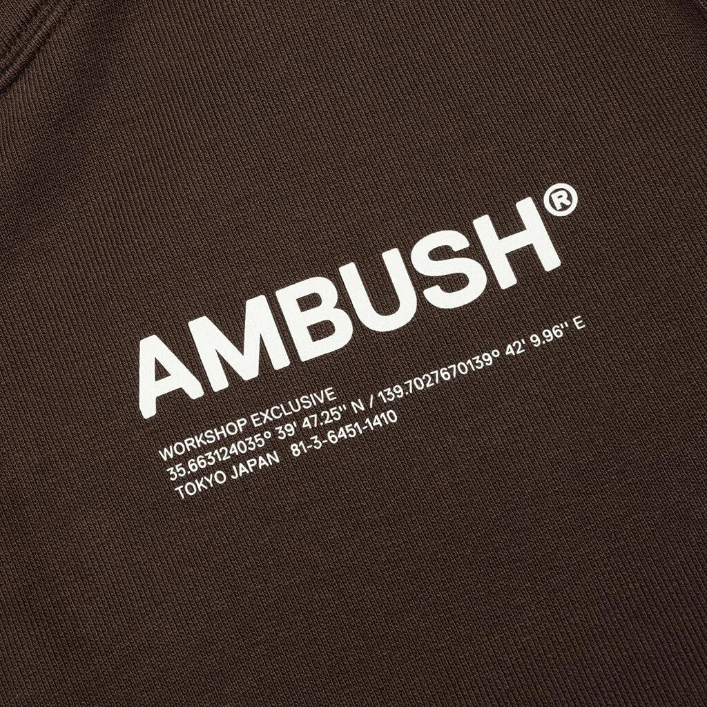 商品Ambush|Workshop Hoodie - Chocolate,价格¥4229,第4张图片详细描述