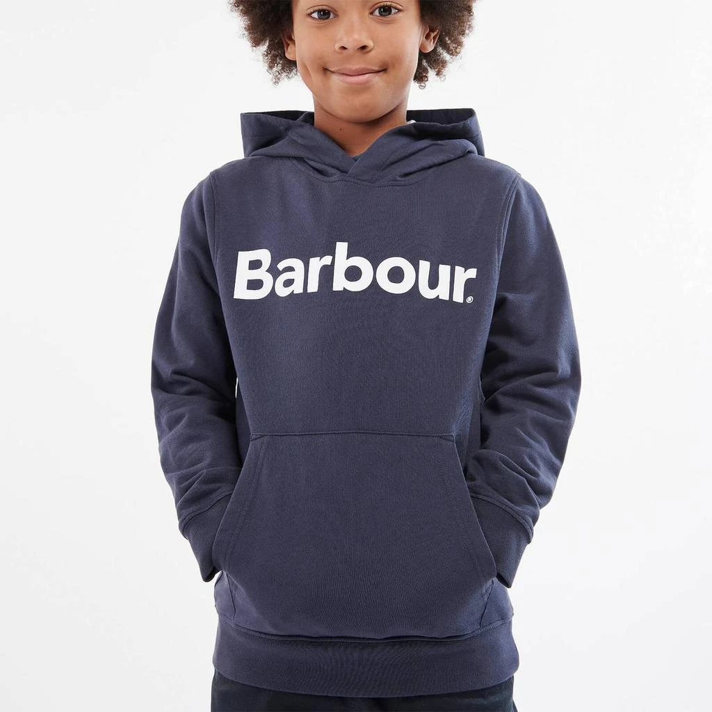 商品Barbour|Barbour Boys' Essential Logo Hoodie - Navy,价格¥224,第1张图片