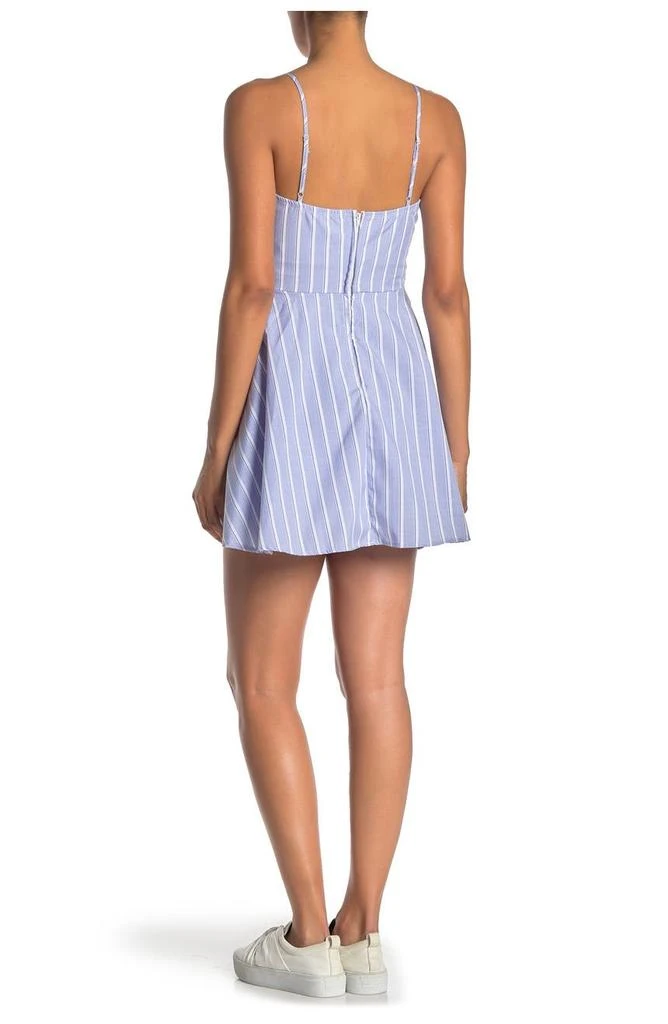 商品ROW A|Ruffle Striped Sleeveless Dress,价格¥238,第2张图片详细描述