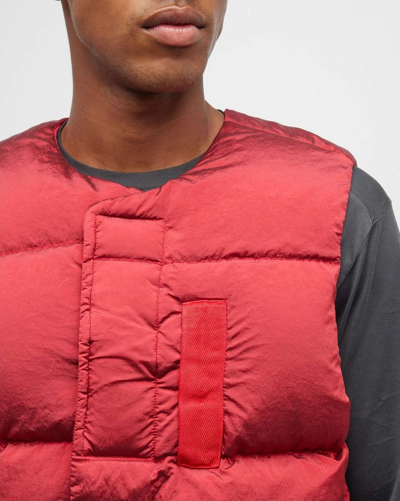 商品Stone Island|Men's Nylon Grip-Strap Puffer Vest,价格¥2518,第5张图片详细描述