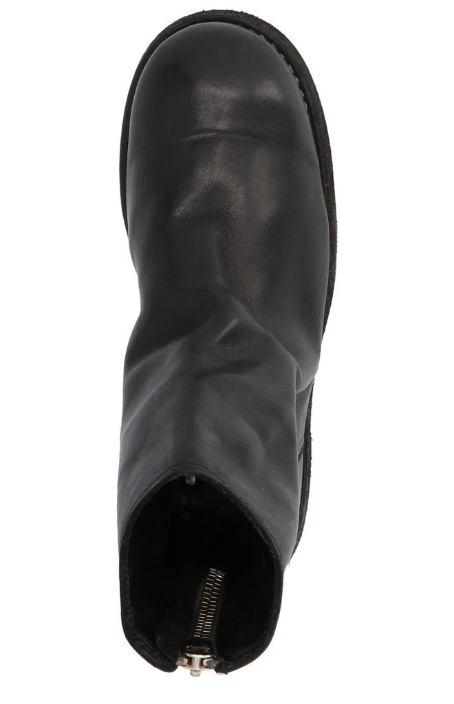 商品guidi|Guidi Back-Zip Ankle Boots,价格¥6260,第3张图片详细描述