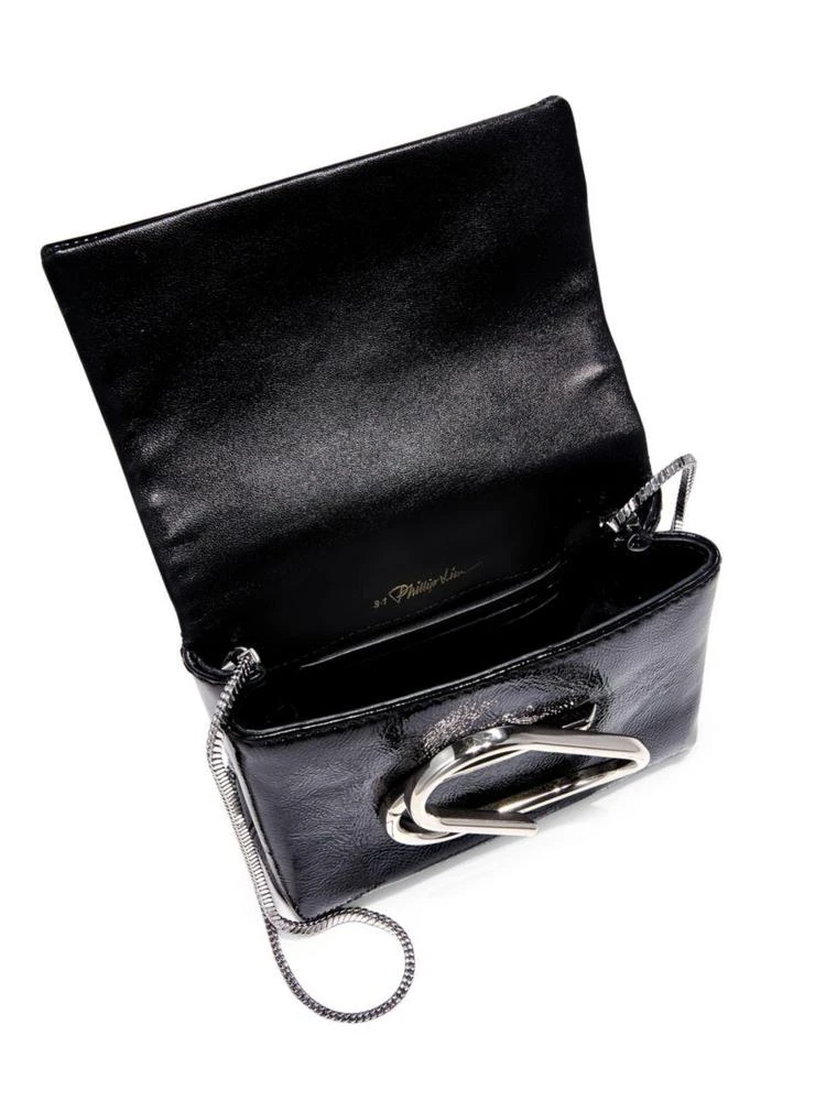 商品3.1 Phillip Lim|Alix Micro Patent Leather Chain Crossbody Bag,价格¥2923,第2张图片详细描述