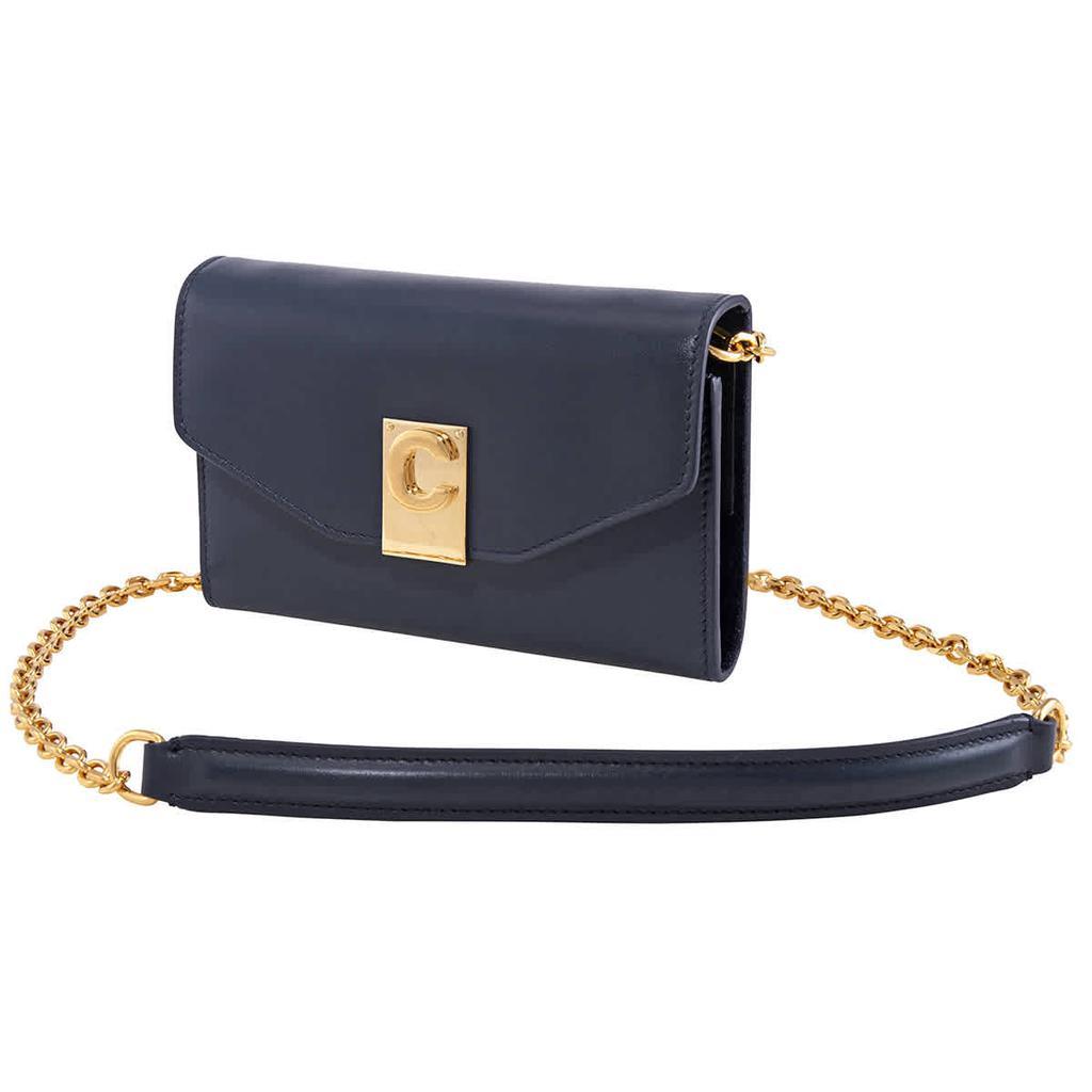 商品Celine|Celine C iPhone X and XS Clutch- Dark Blue,价格¥3806,第1张图片