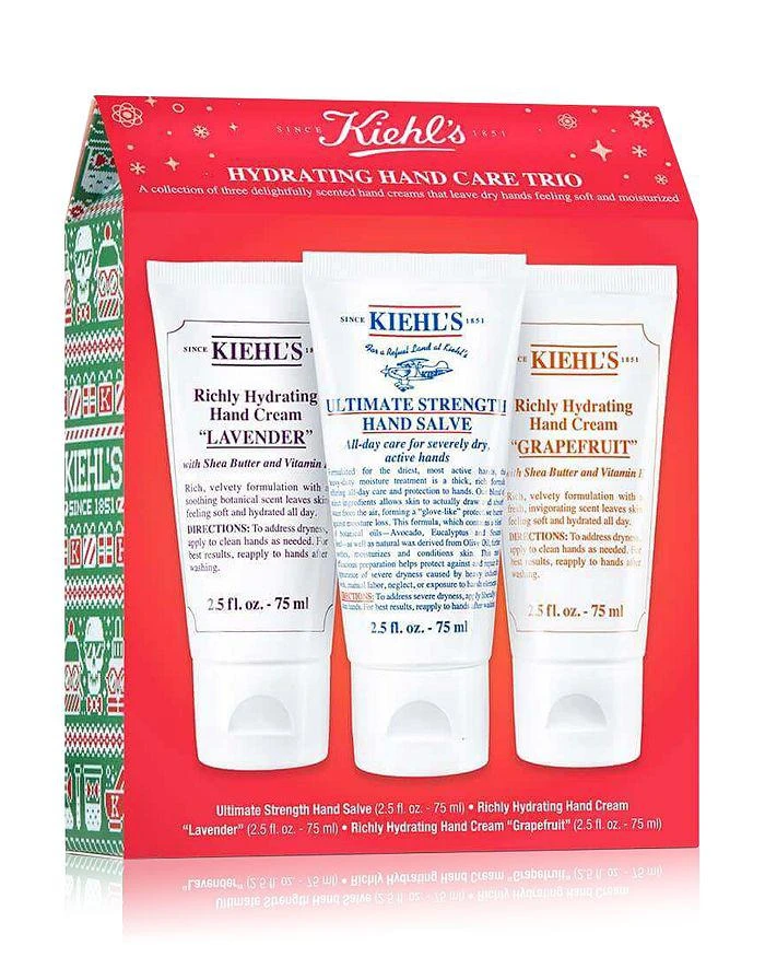 商品Kiehl's|Hydrating Hand Care Trio ($48 value),价格¥183,第2张图片详细描述