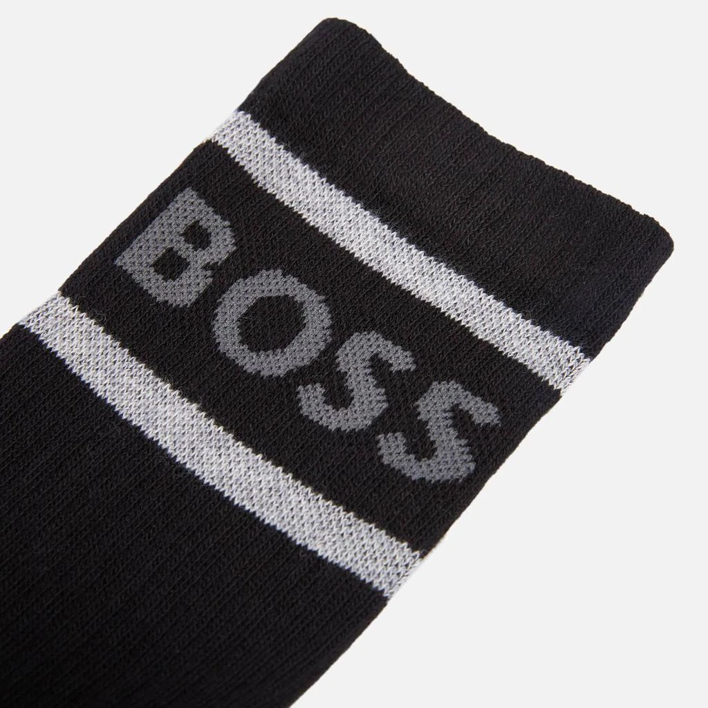商品Hugo Boss|BOSS Bodywear Stripe Ribbed-Knit Socks,价格¥118,第4张图片详细描述