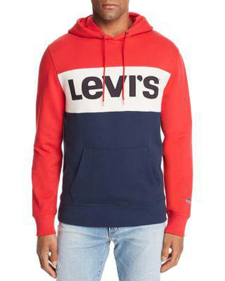 商品Levi's|Colorblock Marshmallow Hooded Sweatshirt,价格¥189,第1张图片