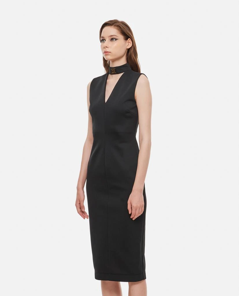 商品Fendi|JERSEY PIQUET MIDI DRESS,价格¥10427,第2张图片详细描述