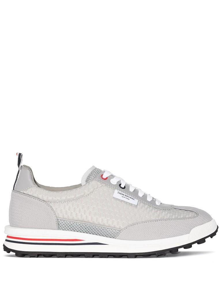 商品Thom Browne|THOM BROWNE TECH RUNNER IN HEAVY ATHLETIC MESH SNKR,价格¥2866,第1张图片