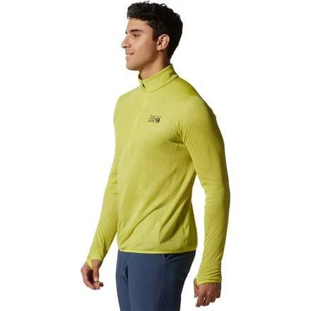 商品Mountain Hardwear|AirMesh 1/4-Zip Top - Men's,价格¥335,第3张图片详细描述