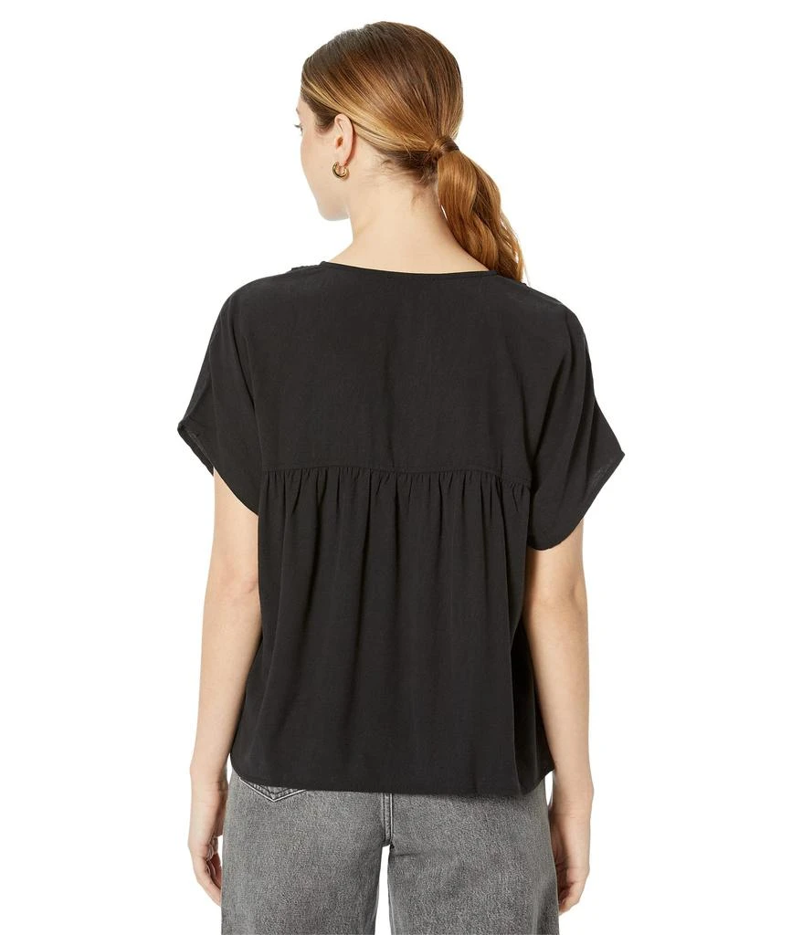 商品Madewell|Lusterweave Pintuck Top,价格¥437,第2张图片详细描述