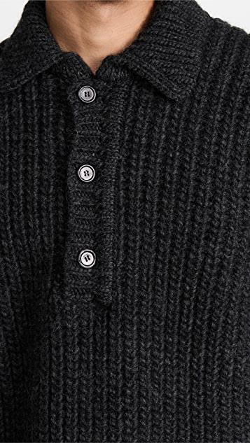 Chunky Wool Big Piquet Sweater商品第5张图片规格展示