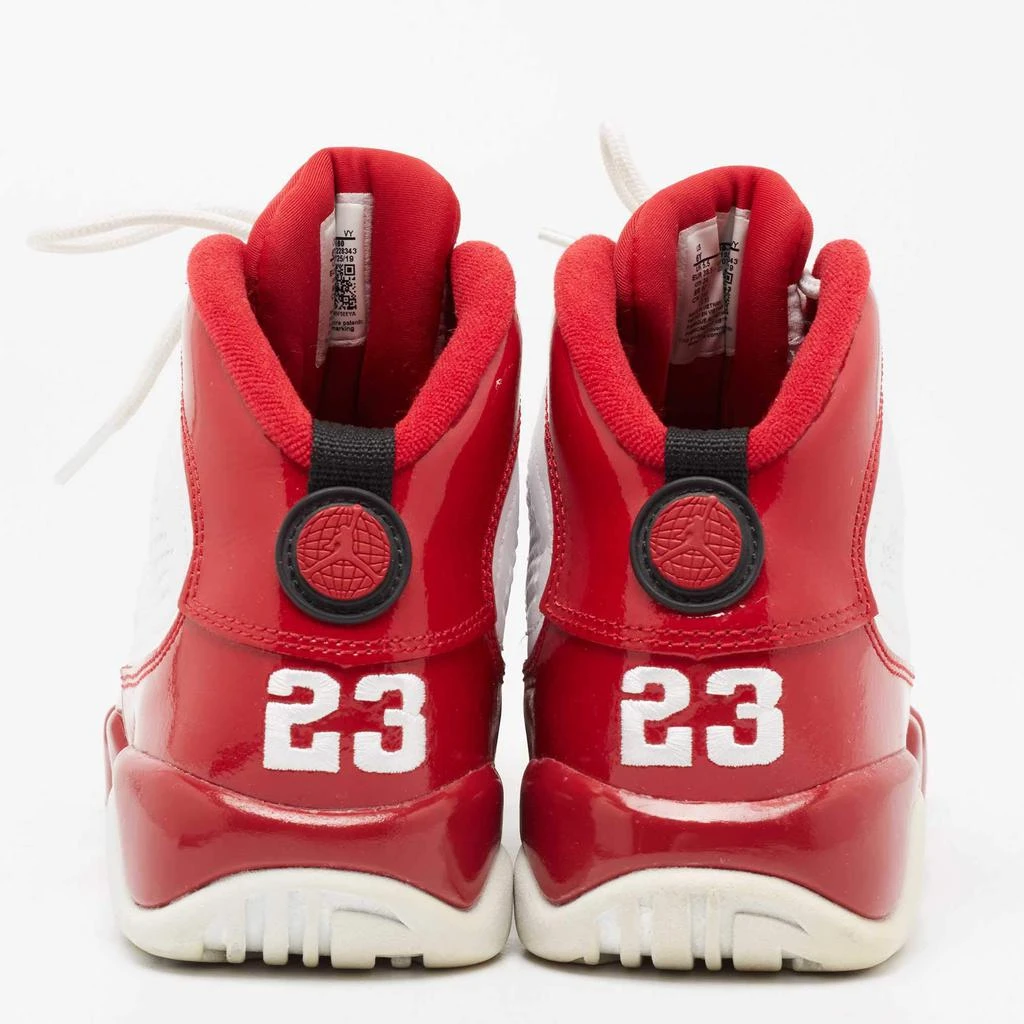 商品[二手商品] Jordan|Air Jordan 9 Gym Red/White Patent and Leather Retro Mid-Top Sneakers Size 38.5,价格¥1361,第5张图片详细描述