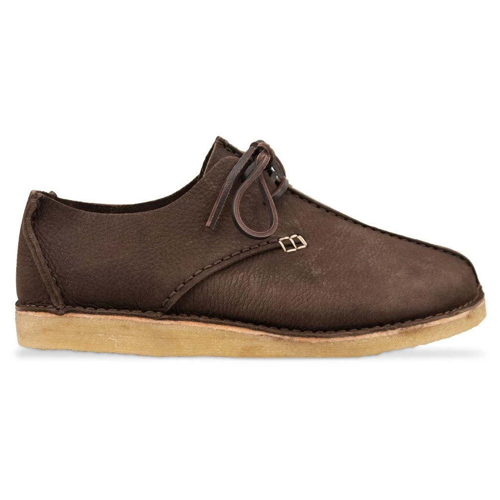 商品Yogi Bare|Yogi Caden Centre Seam Crepe Sole Shoe - Dark Brown Nubuck,价格¥1025,第1张图片