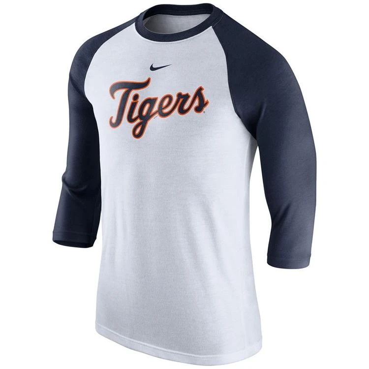 商品NIKE|Men's Detroit Tigers Wordmark Raglan T-Shirt,价格¥209,第1张图片