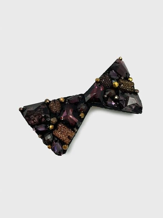 Swarovski Beads Ribbon Hair Clip LFAC0091 商品