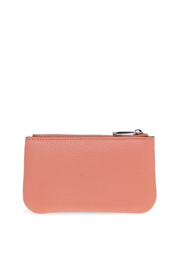商品Salvatore Ferragamo|Salvatore Ferragamo Logo Plaque Zipped Key Holder,价格¥990,第2张图片详细描述