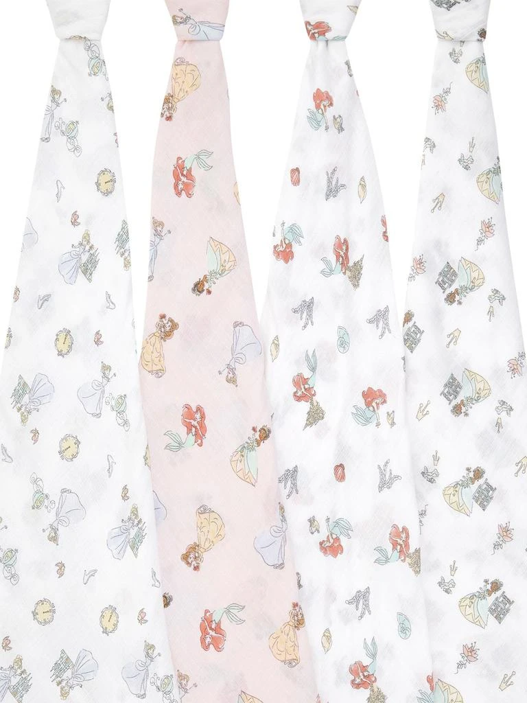 商品aden + anais|Set Of 4 Disney Cotton Muslin Swaddles,价格¥193,第2张图片详细描述