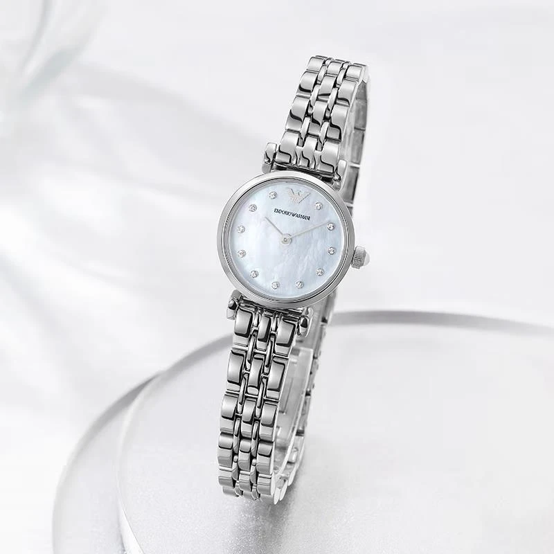 商品[国内直发] Emporio Armani|阿玛尼(Emporio Armani)满天星白月光石英欧美表贝母AR1961,价格¥1691,第1张图片